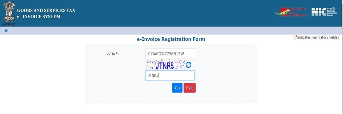 e-invoice generate procedure